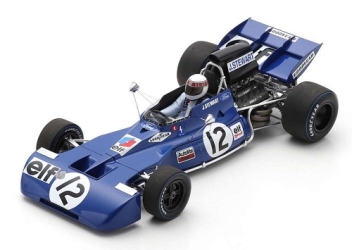 18S589	Tyrrell 003 #12 Winner British GP 1971 Jackie Stewart 	1:18