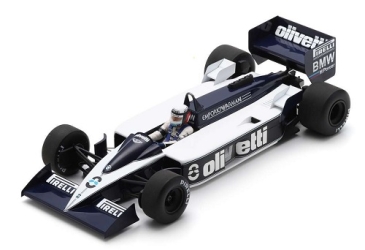 18S678	Brabham BT55 #8 Monaco GP 1986 Elio de Angelis	1:18