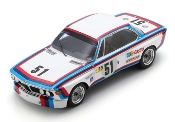 18S857	BMW 3.0 CSL No.51 11th Le Mans 24H 1973 D. Quester - T. Hezemans	1:18