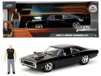 253205006	1970 Dodge Charger & Doms figure - Fast & Furious	1:24