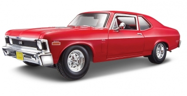 31132R CHEVROLET NOVA SS COUPE 1970 Red 1:18