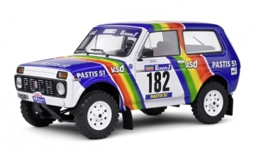 421186366	Lada Niva Paris-Dakar #182 1984 Jabouille/Sardou	1:18