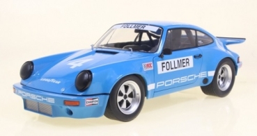 421186384	Porsche 911 Carrera 3.0 RSR #4 IROC Riverside 1974 blue	1:18