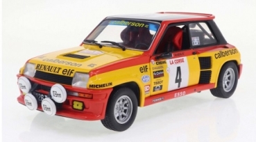 421186410	Renault 5 Turbo #4 Rallye Tour de Corse 1980	1:18