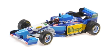 510953401	BENETTON RENAULT B195 – MICHAEL SCHUMACHER – WINNER JAPANESE GP 1995 W/RAIN TYRES	1:18