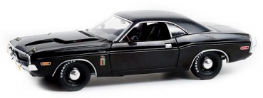 13614  1970 Dodge Challenger R/T 426 HEMI - The Black Ghost 1:18