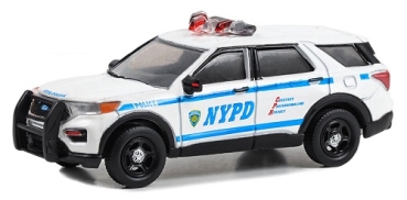 42776	2020 Ford Police Interceptor Utility - New York City Police Dept (NYPD) with NYPD Squad Number Decal Sheet	1:64