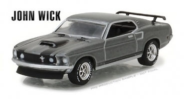 44780-E	 John Wick (2014) - 1969 Ford Mustang BOSS 429 Solid Pack 1:64