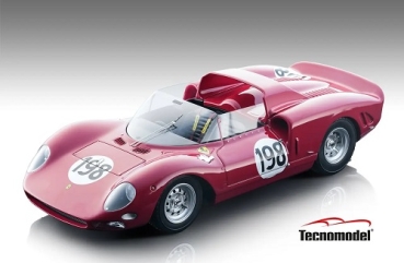 TM18273C	Ferrari 275 P2 Targa Florio 1965 Winner #198 Driven by: Nino Vaccarella, Lorenzo Bandini	1:18