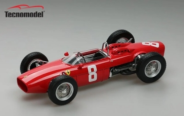 TM18308C	Ferrari F1 -156 1962 Monza GP #8 Driven by: Willem Mairesse	1:18