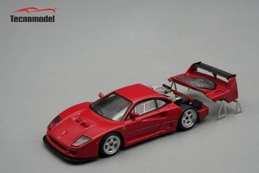 TM6401A	Ferrari F40 LM 1996 Press Version Red/Silver Wheels	1:64