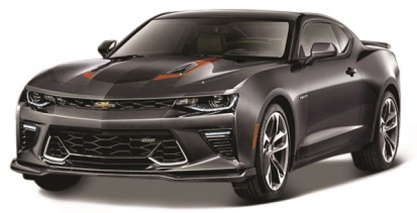 Modellautos Förster GmbH - 31385G CHEVROLET CAMARO 50th ANNIVERSARY EDITION  2017 GREY 1:18