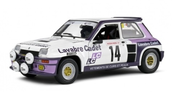 421186382	Renault 5 Turbo White #14 Rallye Lyon Charbonniere 1983	1:18